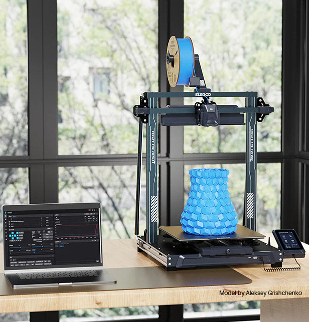 3D tlačiareň Elegoo Neptune 4 Plus čierna