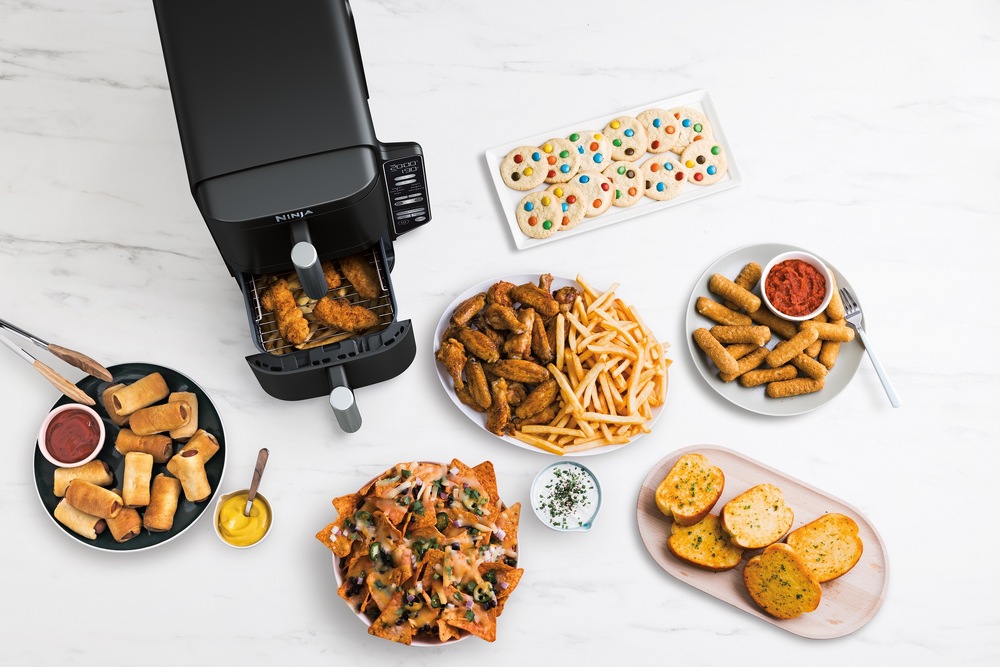 Fritéza teplovzdušná Ninja SL300EU Foodie Double Stack 7,6 l čierna Fritéza teplovzdušná Ninja SL300EU Foodie Double Stack 7,6 l čierna