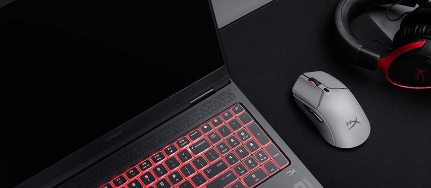 Myš HyperX Pulsefire Haste 2 Pro 4K sivá