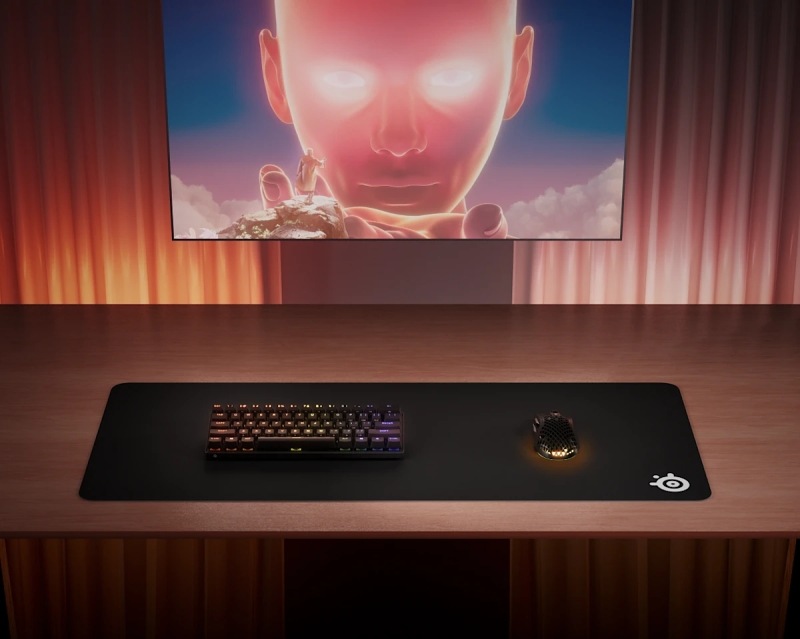Podložka pod klávesnicu a myš SteelSeries QCK XXL čierna Podložka pod klávesnicu a myš SteelSeries QCK XXL čierna