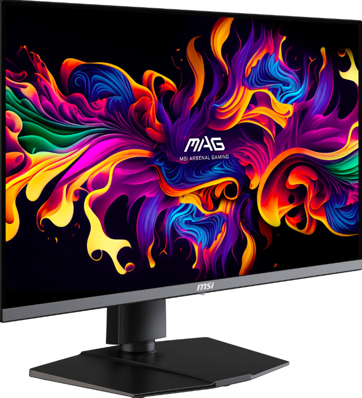 Herný monitor MSI MAG 272UP QD-OLED X24 čierny Herný monitor MSI MAG 272UP QD-OLED X24 26.5", LED podsvietenie, QD-OLED panel, 0.03ms, 1500000: 1, 250cd/m2, 3840 × 2160, - čierny