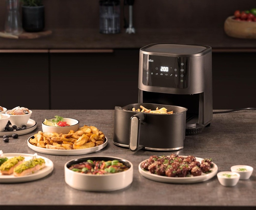 Fritéza teplovzdušná Braun MultiFry 3 HF3030 čierna