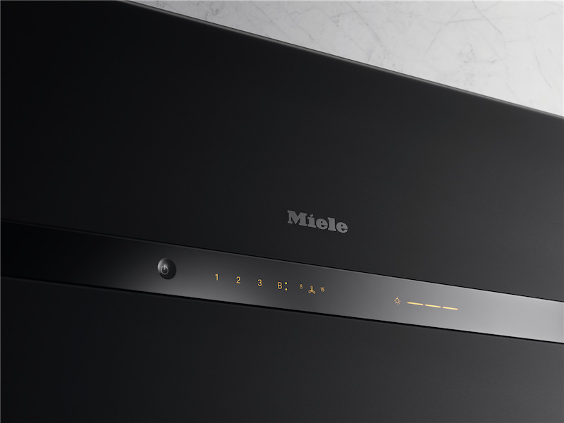Odsavač par Miele DAD 4370 Levantar Obsidian černá Ponúka prispôsobiteľnú farbu svetla
