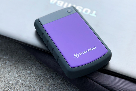 Externý pevný disk Transcend StoreJet 25H3P 1TB čierny/fialový Externý pevný disk Transcend StoreJet 25H3P 1TB čierny/fialový