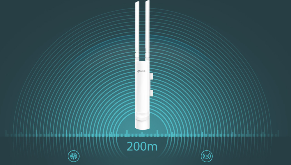 Prístupový bod (AP) TP-Link EAP113-Outdoor biely