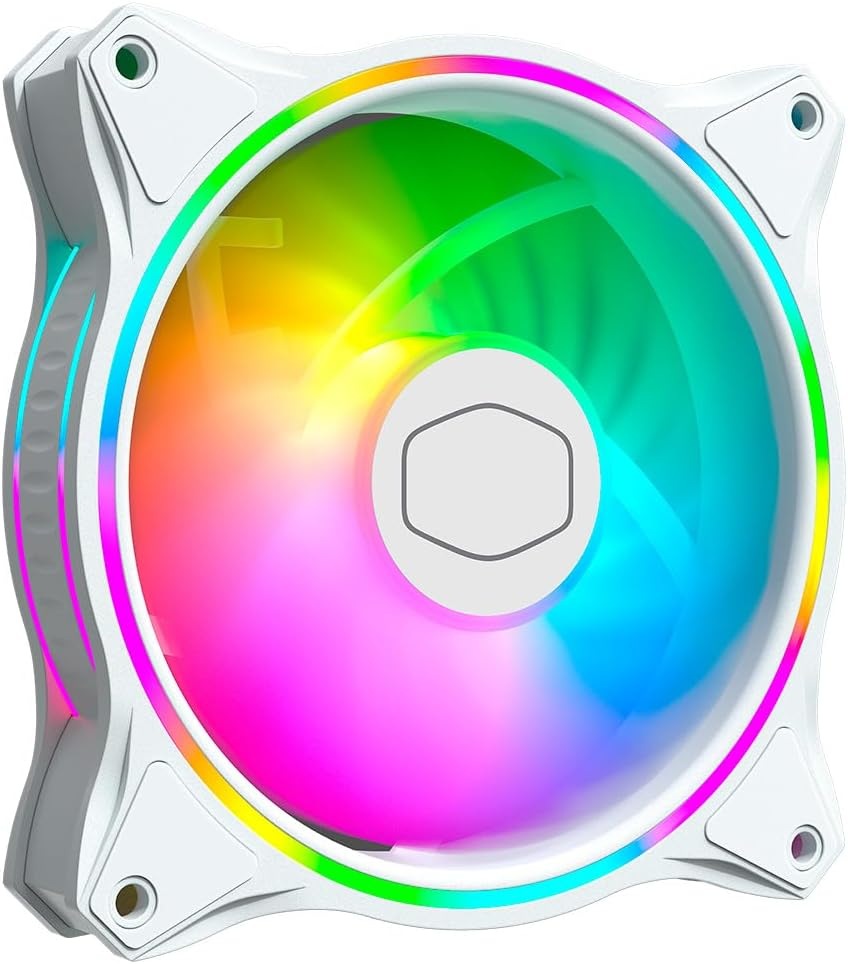 Ventilátor Cooler Master MasterFan MF120 HALO 3in1 ARGB White
