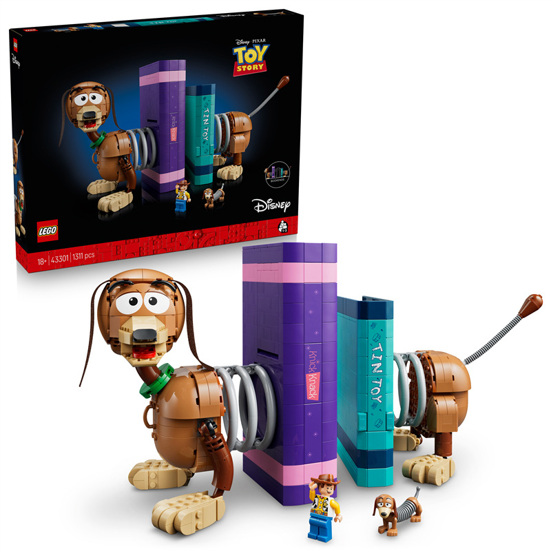 Stavebnica LEGO® │ Disney a Pixar 43301 Knižní zarážky: Slinky z filmu Toy Story Stavebnica LEGO® │ Disney & Pixar 43301 Knižné zarážky: Slinky z filmu Toy Story