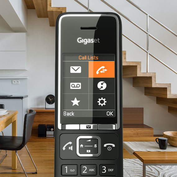 Domáci telefón Gigaset Comfort 550 čierny