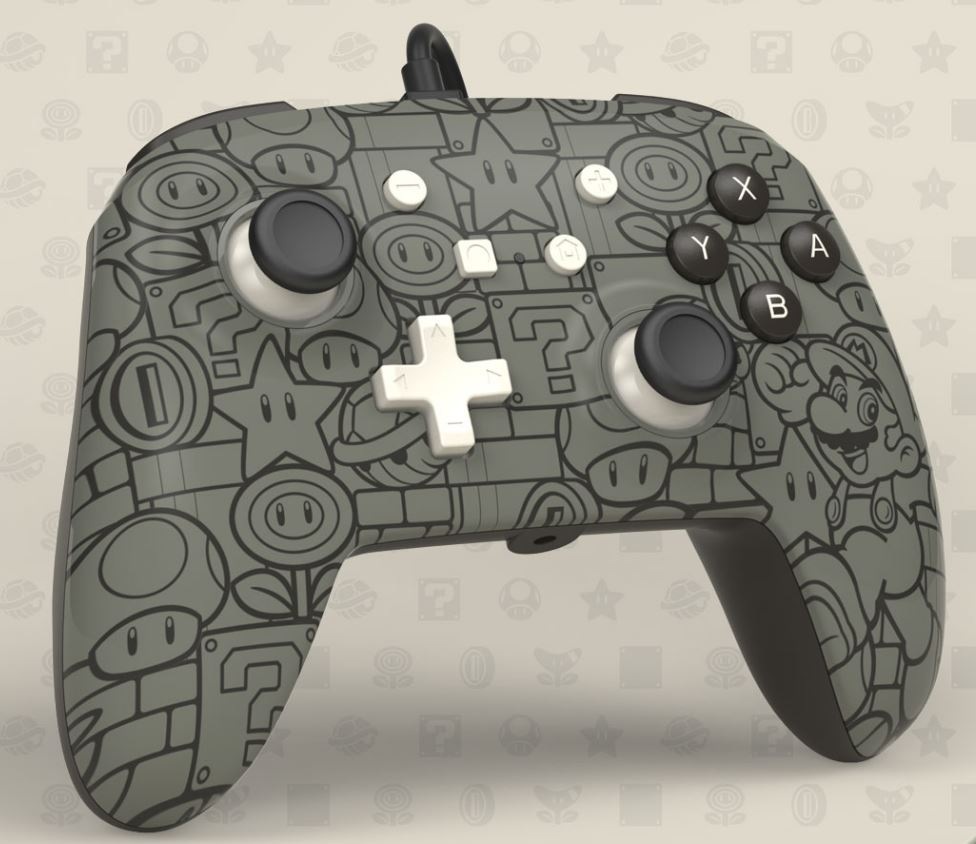 PowerA Enhanced Wired pre Nintendo Switch - Power-Up Mario