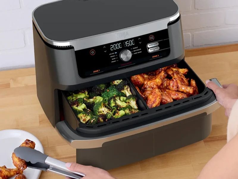 Fritéza teplovzdušná Ninja AF500EU Foodie MAX FlexDrawer 10,4 l čierna