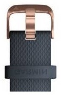 Remienok Garmin Quick Release 20mm, silikónový Granite Blue, ružovozlatá pracka modrý/rose gold Remienok Garmin Quick Release 20mm, silikónový Granite Blue, ružovozlatá pracka modrý/rose gold