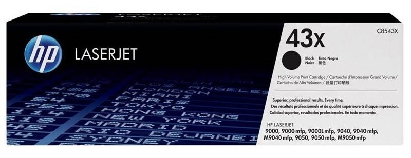 Toner HP 43X, 30 000 strán čierny