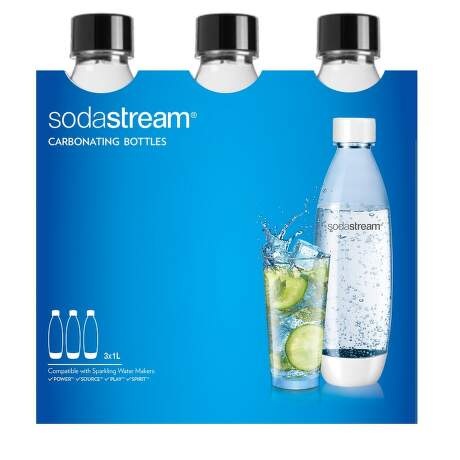 Fľaša SodaStream Lahev SOURCE/PLAY 3Pack 1l čierne/plast Fľaša SodaStream Lahev SOURCE/PLAY 3Pack 1l čierne/plast