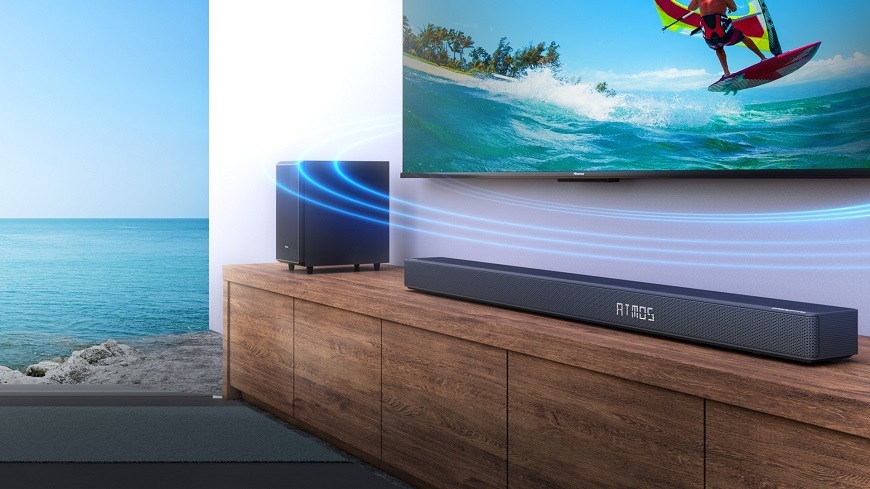 Soundbar Hisense AX5125H čierny Soundbar Hisense AX5125H, čierna, ideálna k TV Hisense