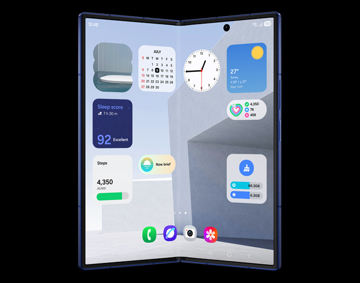 Mobilný telefón Samsung Galaxy Z Fold7 5G 12 GB / 256 GB strieborný
