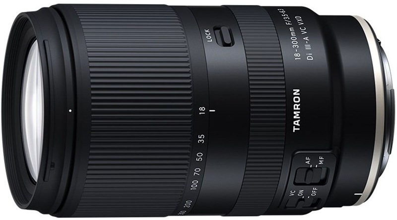 Tamrón 18-300 mm f/3.5-6.3 Di III-A VC VXD (Canon RF), čierna