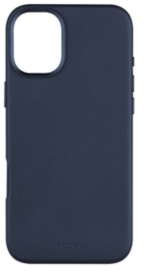 Kryt na mobil FIXED MagLeather s podporou MagSafe na Apple iPhone 16 Plus modrý