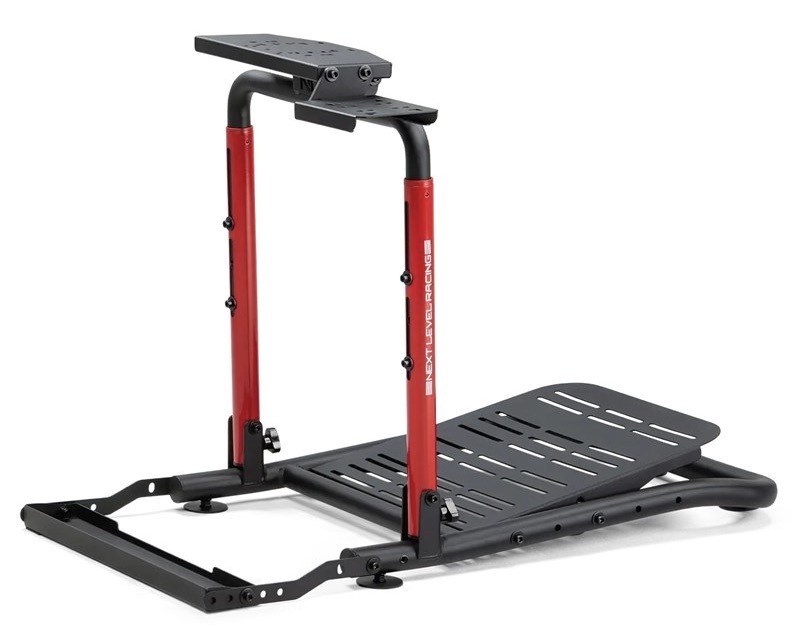 Stojan pre volant Next Level Racing Wheel Stand Lite 2.0 čierny/červený