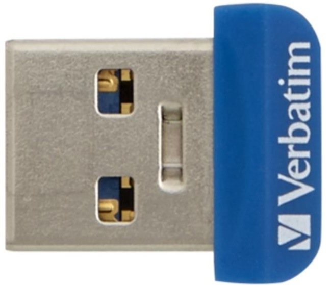 USB flashdisk Verbatim Store 'n' Stay Nano 16GB USB 3.2 modrý