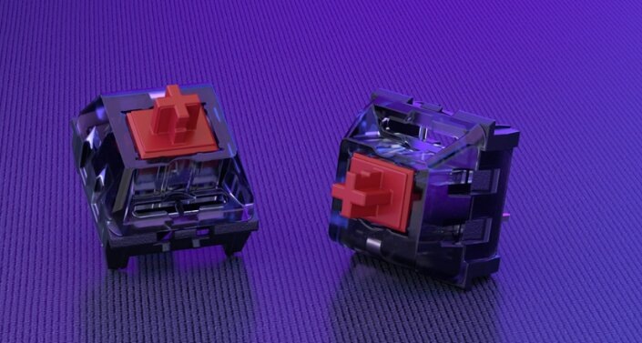 Klávesnica ENDORFY Thock TKL Wireless Red Pudding, US layout čierna Klávesnica ENDORFY Thock TKL Wireless Red Pudding, US layout čierna