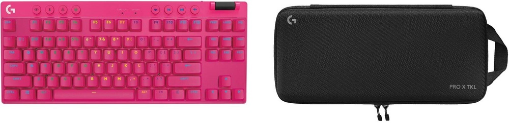 Klávesnica Logitech Gaming G PRO X TKL Lightspeed, US ružová Logitech Gaming G PRO X TKL Lightspeed