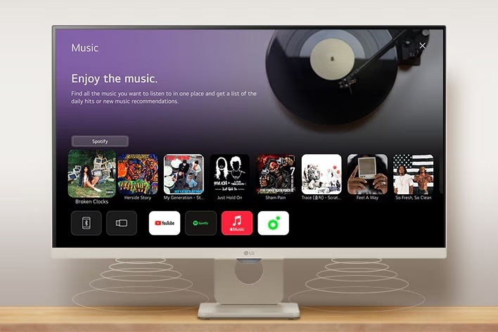 Monitor LG 27U511SA-W biely