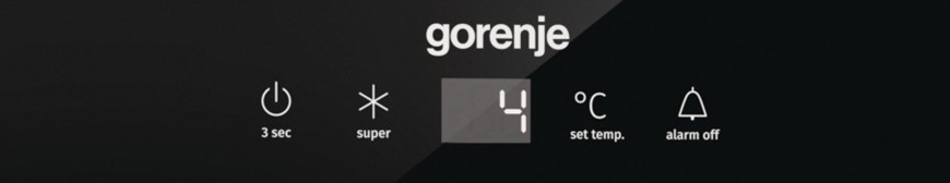 Chladnička Gorenje Advanced RBIU609EA1 Chladnička Gorenje RBIU609EA1, vstavaná, ovládací panel