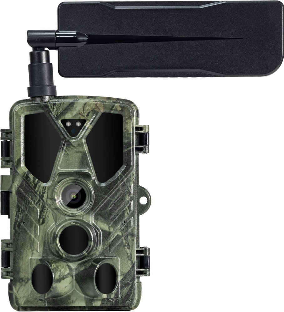Fotopasca Evolveo StrongVision LTE POWER maskáčová farba Ponúka prevádzku za každého počasia
