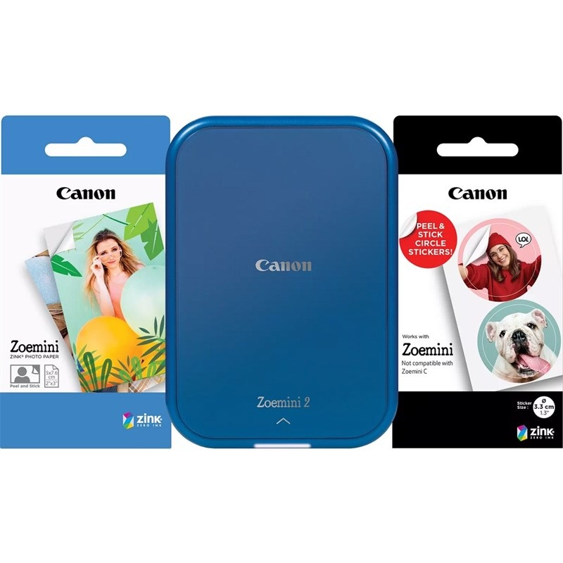 Fototlačiareň Canon Zoemini 2 PLUS, modrá
