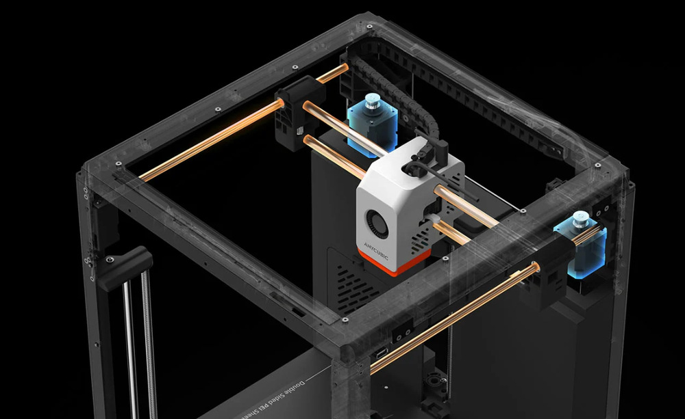 3D tlačiareň Anycubic Kobra S1 Ace 2 Pro Combo čierny Anycubic Kobra S1 Ace 2 Pro Combo automaticky kontroluje kvalitu tlače