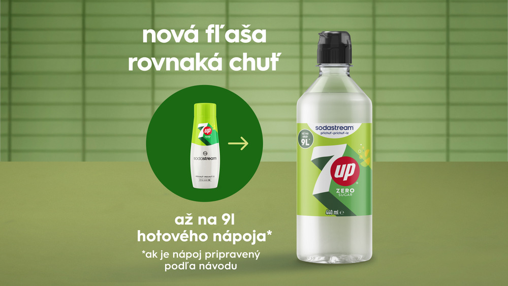 Nový a lepší vzhľad Sodastream