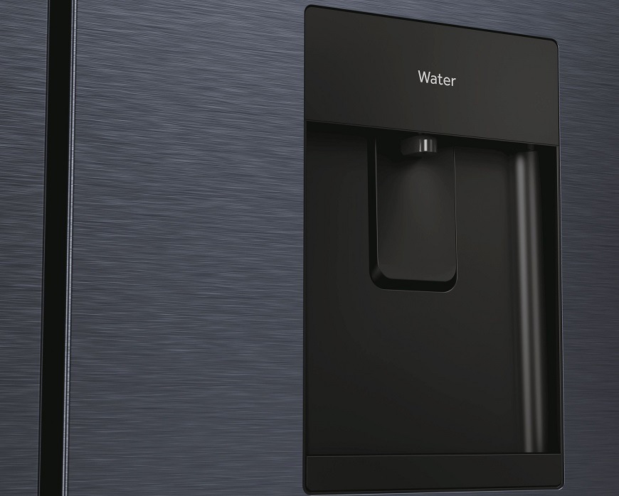 Americká chladnička Haier HCR5919EHMB čierna Americká chladnička Haier HCR5919EHMB čierna