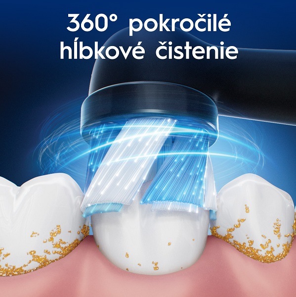 Náhradné hlavice Oral-B iO Ultimate Clean Black (4 ks) čierna Náhradné hlavice Oral-B iO Ultimate Clean Black (4 ks) čierna