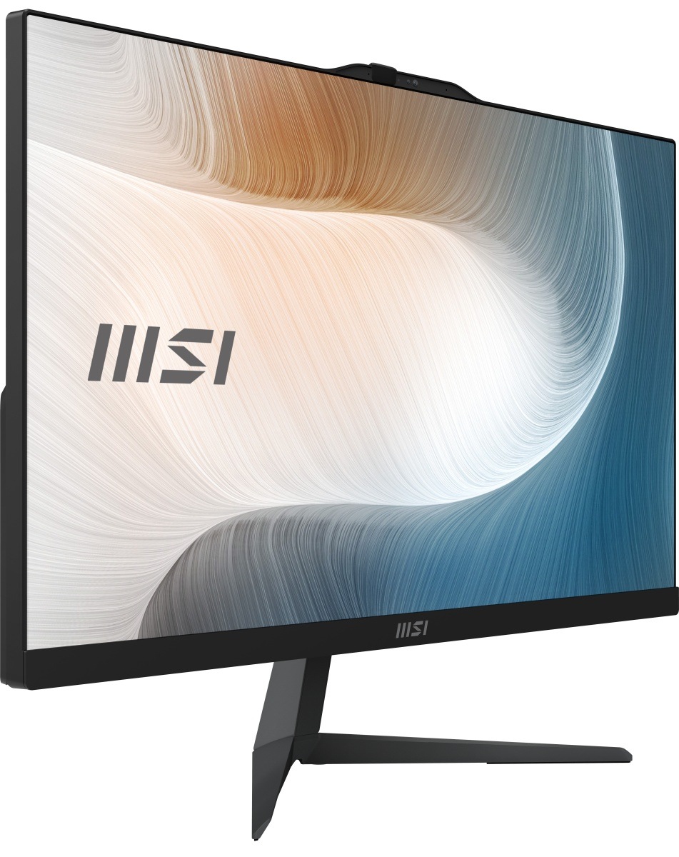 PC all in-one MSI Modern AM242 1M-2298EU čierny Pohlcujúce zvukový prednes majú na svedomí dva kvalitné 2,5W reproduktory s podporou technológie DTS Audio Processing.