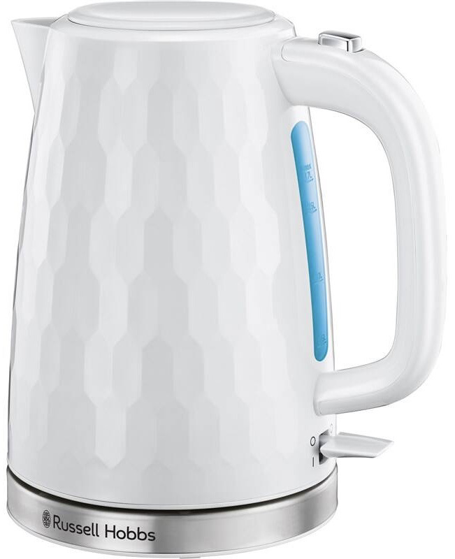 Rýchlovarná kanvica RUSSELL HOBBS Honeycomb 26050-70 White biela
