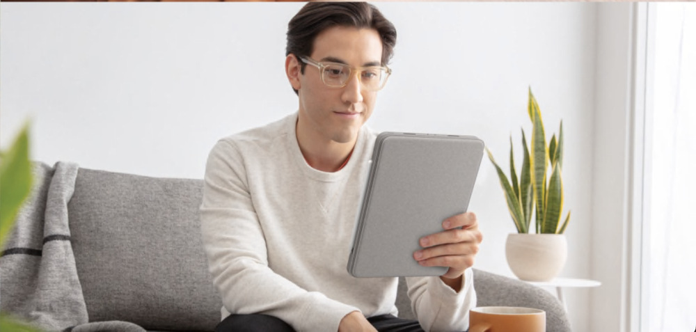 Puzdro na tablet Logitech Combo Touch na Apple iPad Pro 12.9" (5. gen.) UK sivé Puzdro na tablet Logitech Combo Touch na Apple iPad Pro 12.9" (5. gen.) UK sivé