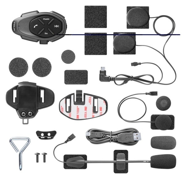 Handsfree Interphone TOUR HD čierne Handsfree Interphone TOUR HD čierne