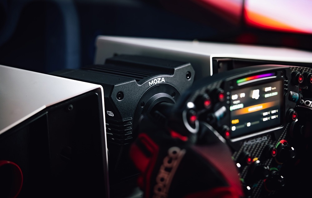 Základňa Moza Racing R12 V2 (PC) hliník Moza Racing R12 V2 (PC) si zakladá na presnosti