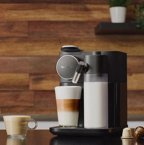 Kapsulový kávovar De'Longhi Nespresso Gran Lattissima EN640.B čierny Nespresso De'Longhi Gran Lattissima EN640.B, čierna