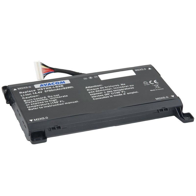 Batéria Avacom HP Omen 17 TPN-Q195 Li-Ion 14,4V 5700mAh 82Wh - 16 pinový konektor