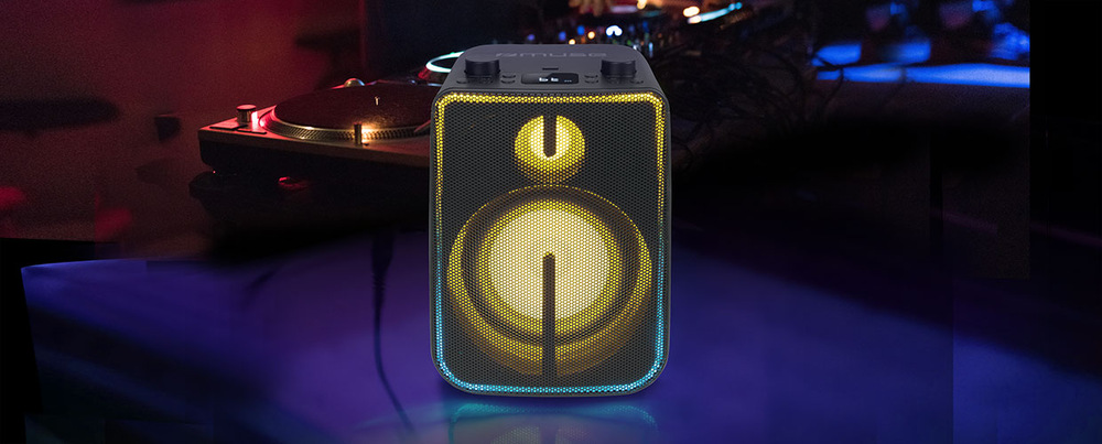 Párty reproduktor MUSE M-1802DJ čierny