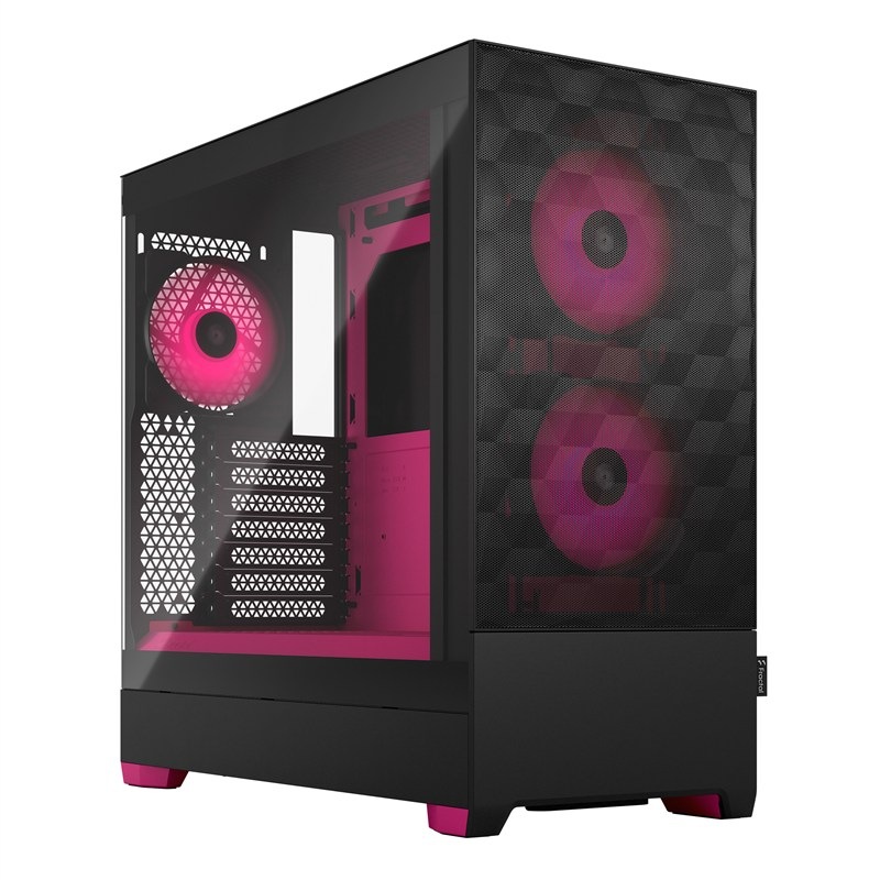 FRACTAL DIZAJN Pop Air RGB Magenta Core Tempered Glass Clear Tint