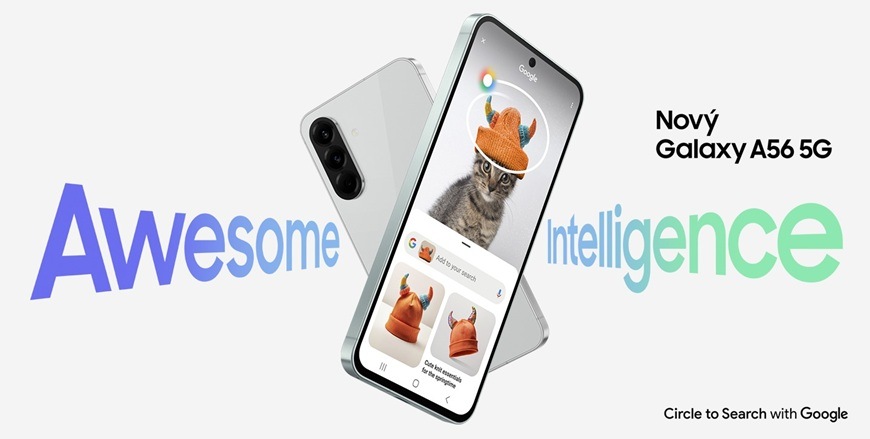Mobilný telefón Samsung Galaxy A56 5G 8 GB / 128 GB čierny