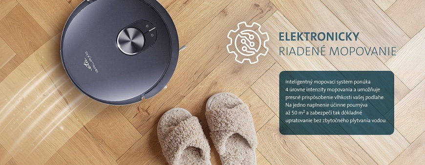 Robotický vysávač ETA Galaxo, mopovanie