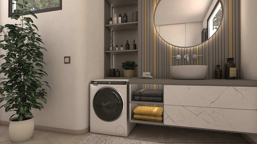 Práčka Haier HW50-BP12307U1-S biela