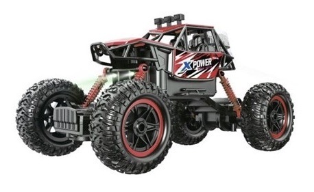 RC auto Alltoys Terénne auto čierne/červené