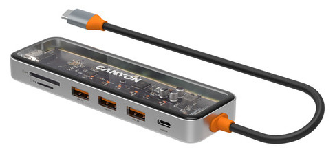 Dokovacia stanica Canyon DS-13 7v1, PD 100W