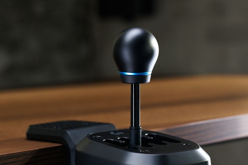 Radiaca páka Logitech G RS H Shifter čierna Odolná hlavica a robustná konštrukcia sú navrhnuté na dlhodobé používanie pri intenzívnom sim racingu