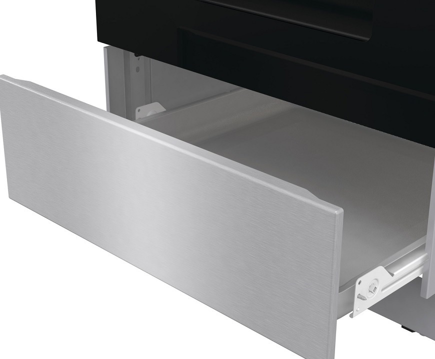 Kombinovaný sporák Gorenje G600 GKS6C71XF nerez Sporák Gorenje GKS6C71XF, nerezová, úložná zásuvka