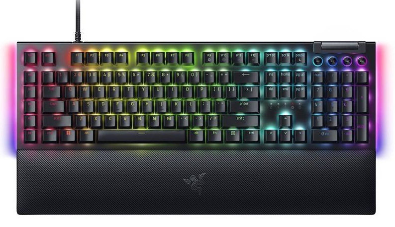 Klávesnica Razer BlackWidow V4 (Green Switch) US Layout čierna